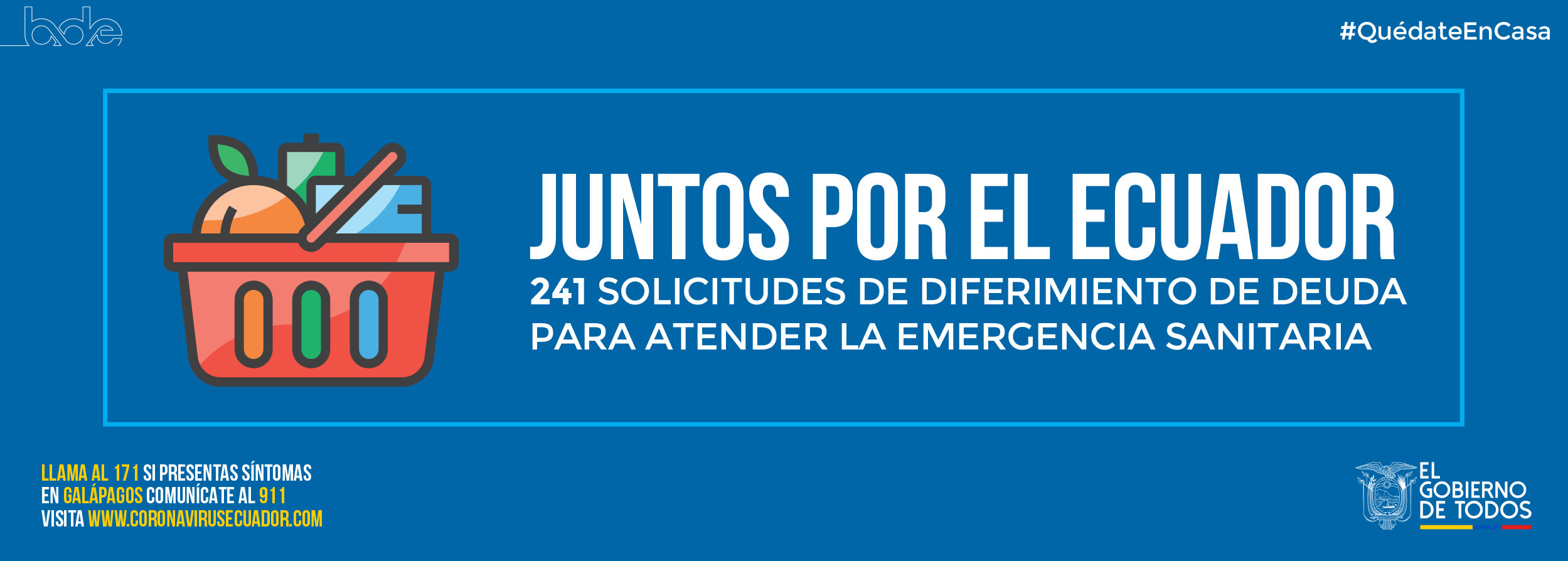 241 GAD SOLICITAN DIFERIMIENTO DE DEUDA PARA ATENDER EMERGENCIA SANITARIA