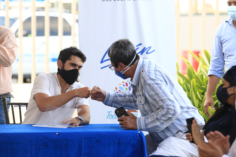 EL BDE Y 16 GAD DE MANABÍ SUSCRIBEN FINANCIAMIENTOS POR USD 18,7 MILLONES