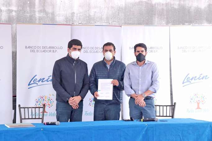 El GOBIERNO NACIONAL, A TRAVÉS DEL BDE, DESTINARÁ USD 41,5 MILLONES PARA OBRAS EN LA PROVINCIA DE LOJA