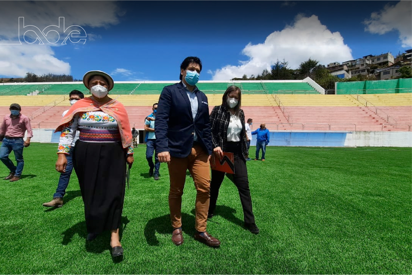 BANCO DE DESARROLLO DEL ECUADOR B.P. FINANCIA CONSTRUCCIÓN DEL ESTADIO DE DEPORTES DE SAN MIGUEL POR MÁS DE USD 2.3 MILLONES