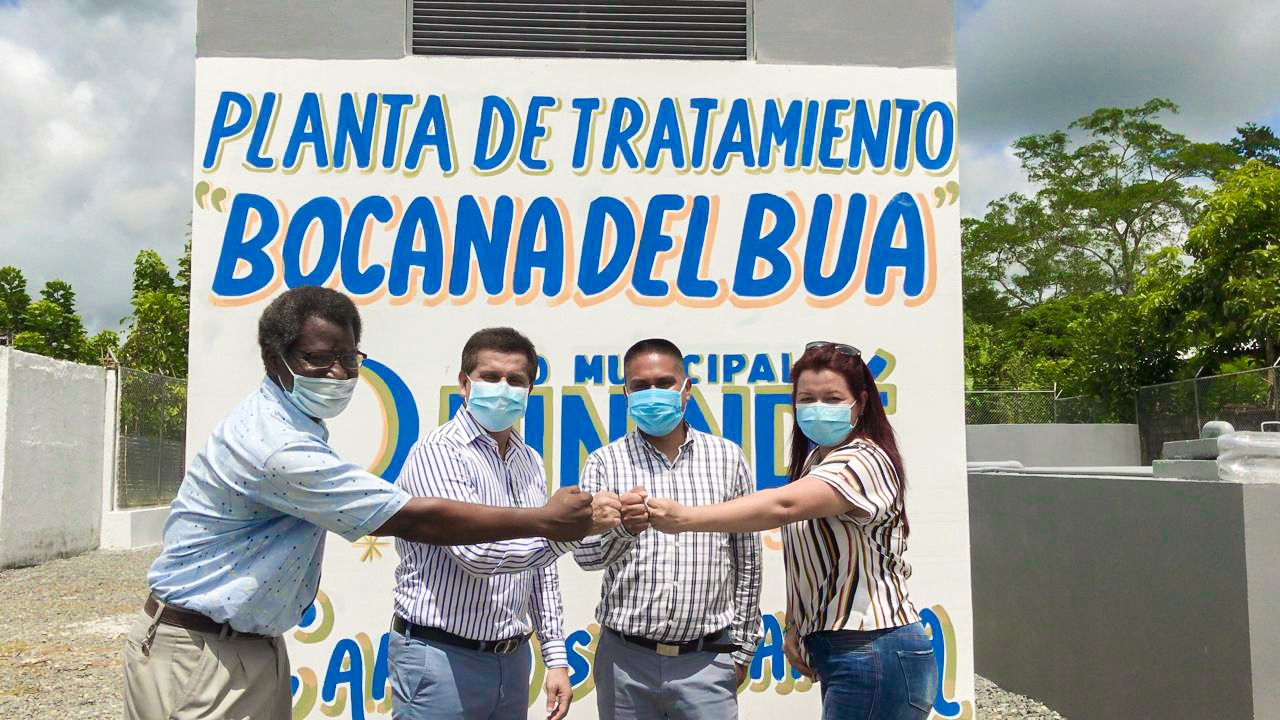 El Recinto Bocana del Búa inaugura su Sistema de Agua Potable, desarrollado con un financiamiento del BDE