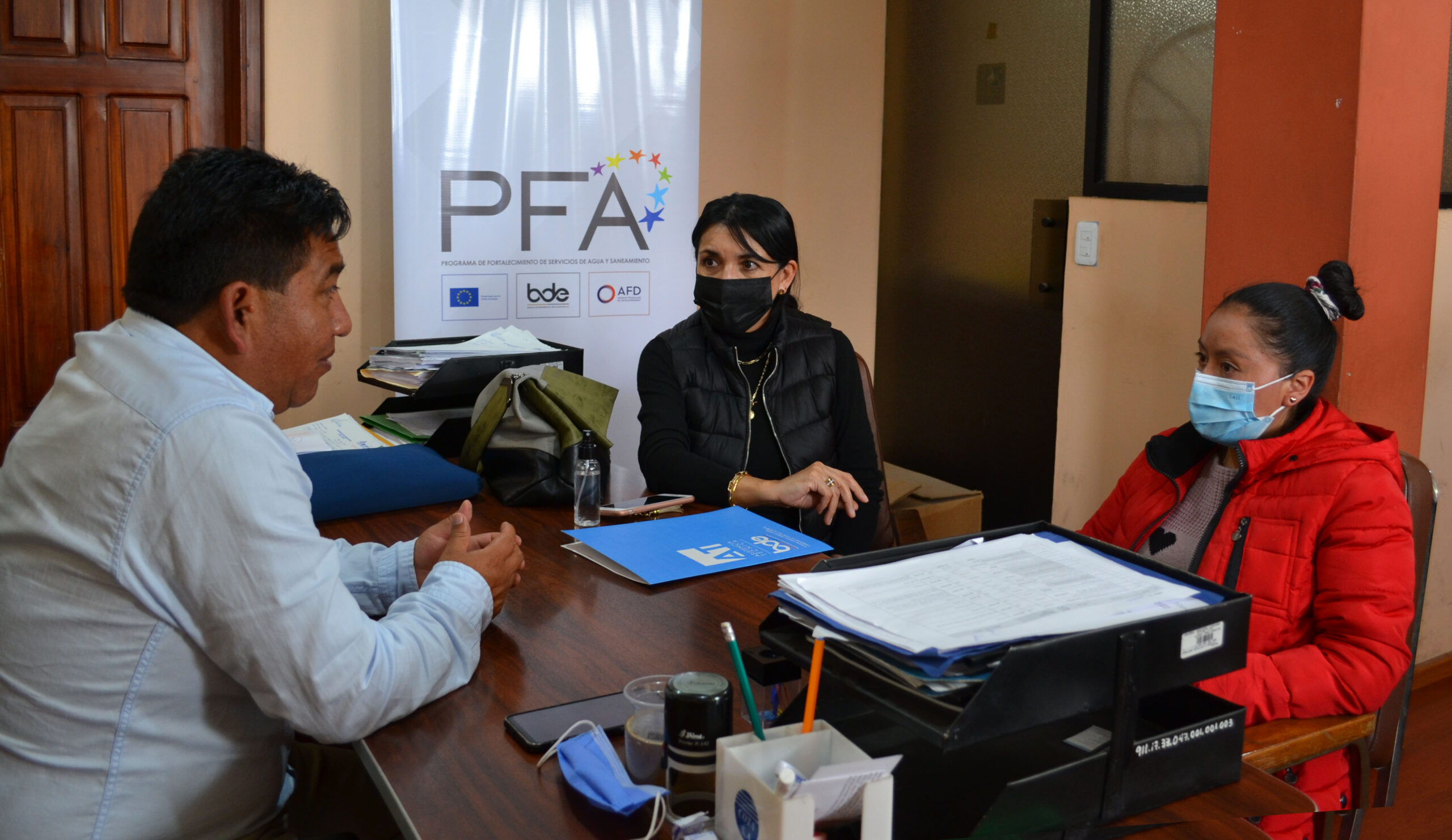 La Unión Europea, El Banco de Desarrollo del Ecuador B.P. Y La Agencia Francesa de Desarrollo a Través del PFA Realizó Visita de Acompañamiento A Sierra Centro