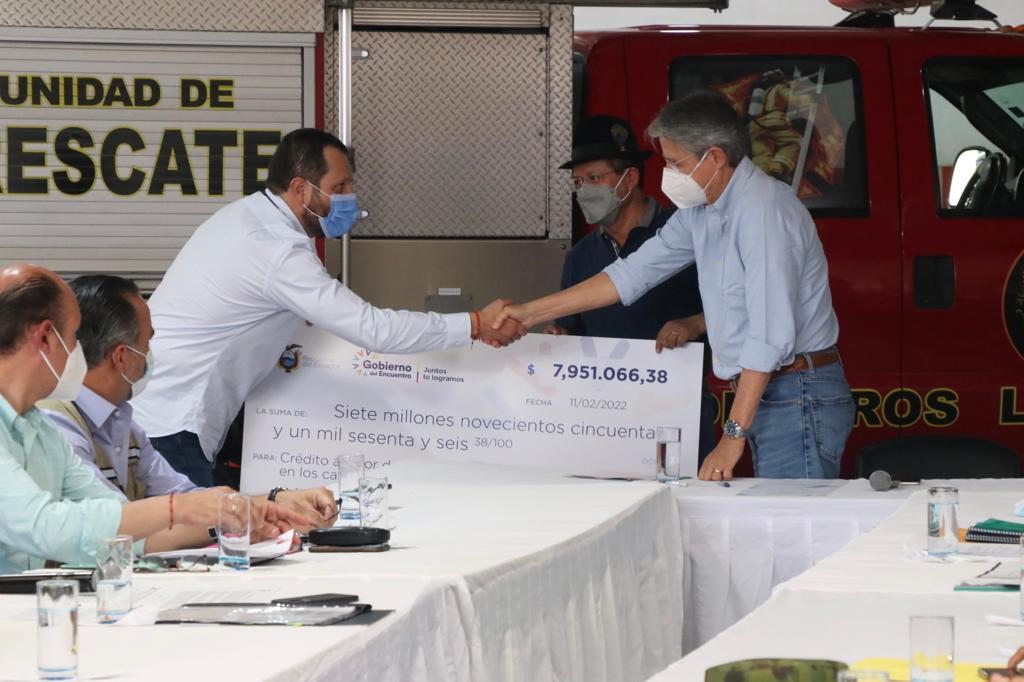 USD 7.9 millones financia el BDE a la vialidad en Cotopaxi