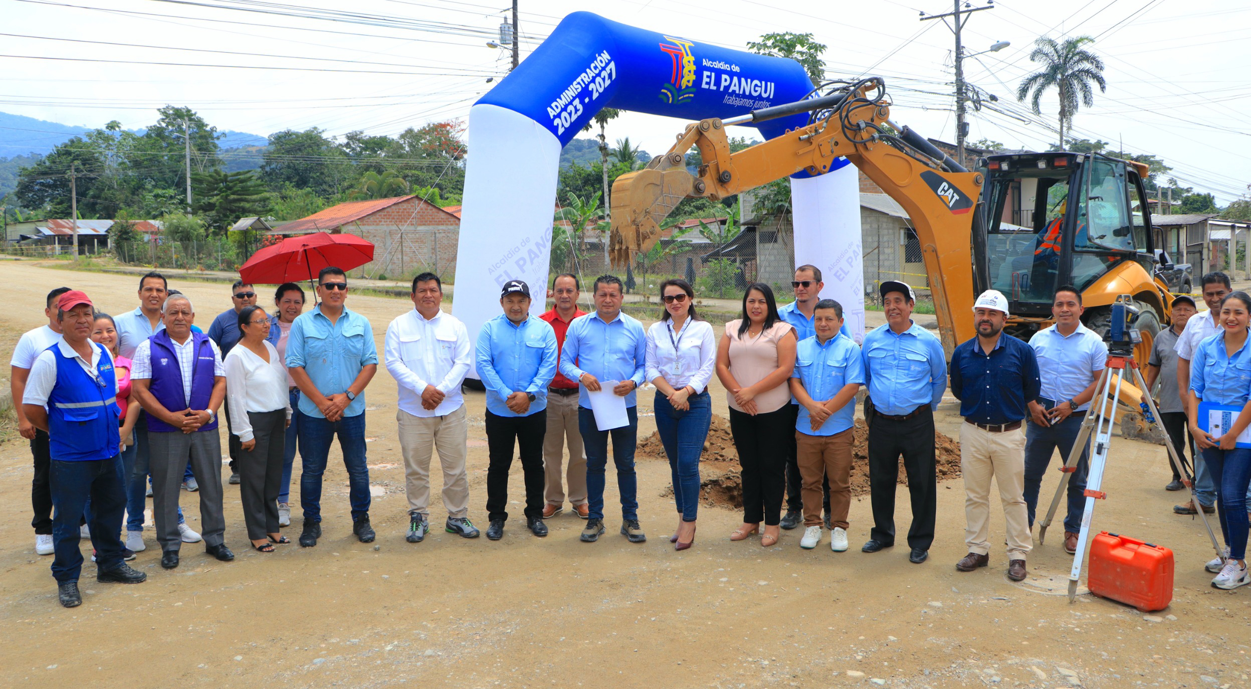 EN EL PANGUI SE DA INICIO A OBRAS FINANCIADAS POR EL BDE B.P.