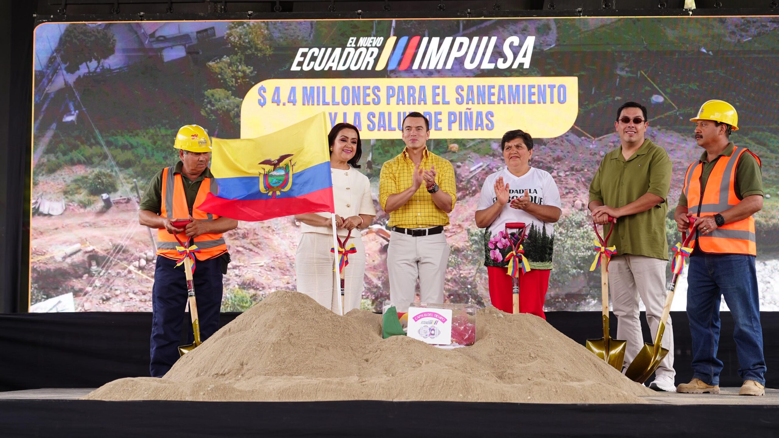 OBRA HISTÓRICA PARA PIÑAS, ARRANCA LA CONSTRUCCIÓN DEL SISTEMA DE  ALCANTARILLADO SANITARIO, COLECTOR PRINCIPAL Y PLANTA DE TRATAMIENTO DE AGUAS RESIDUALES