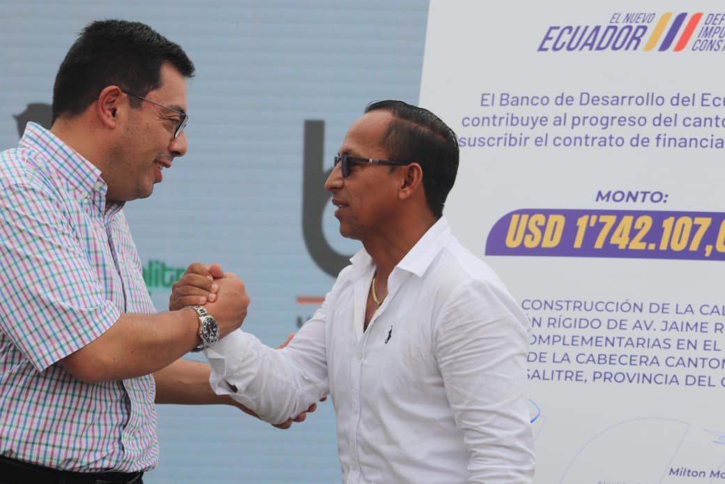 BDE B.P. IMPULSA EL DESARROLLO VIAL DE SALITRE CON UNA INVERSIÓN SUPERIOR A USD 1.7 MILLONES