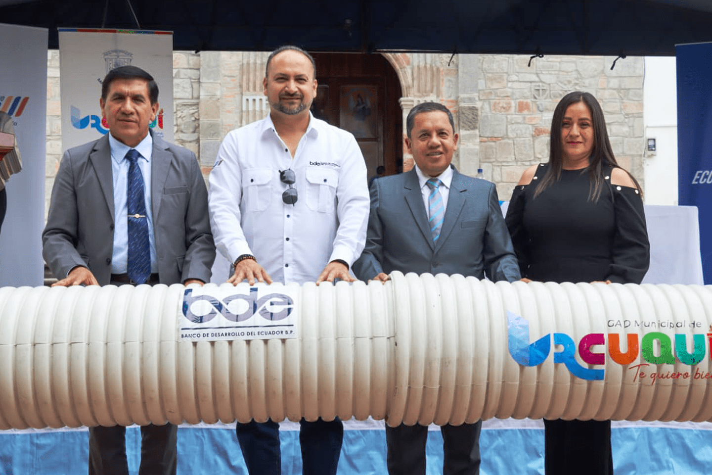 BDE B.P. FINANCIA USD 1.2 MILLONES NO REEMBOLSABLE PARA ALCANTARILLADO EN URCUQUÍ