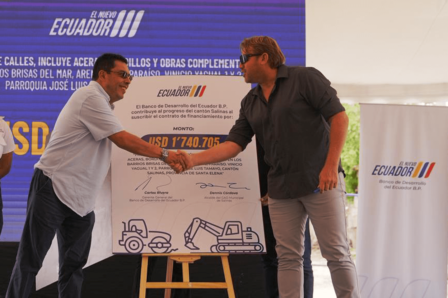 LA PARROQUIA JOSÉ LUIS TAMAYO, EN SALINAS, SE TRANSFORMA CON UN FINANCIAMIENTO POR USD 1.7 MILLONES ENTREGADO POR EL BDE B.P.