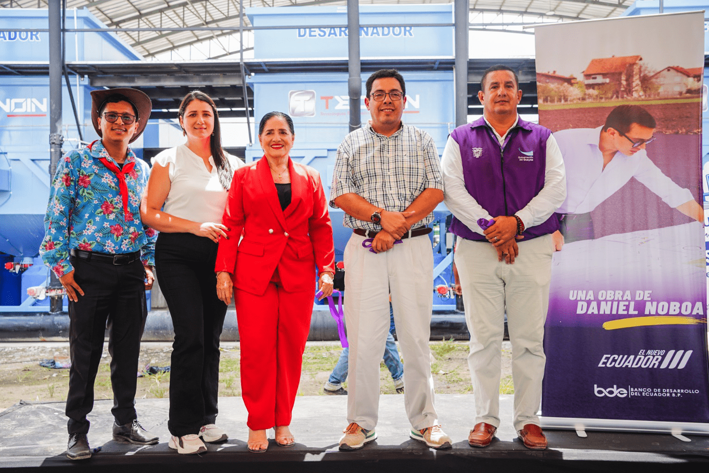 GRACIAS AL BDE B.P., BALZAR INAUGURA SU SISTEMA DE AGUA POTABLE Y TRANSFORMA LA VIDA DE MÁS DE 40 MIL HABITANTES