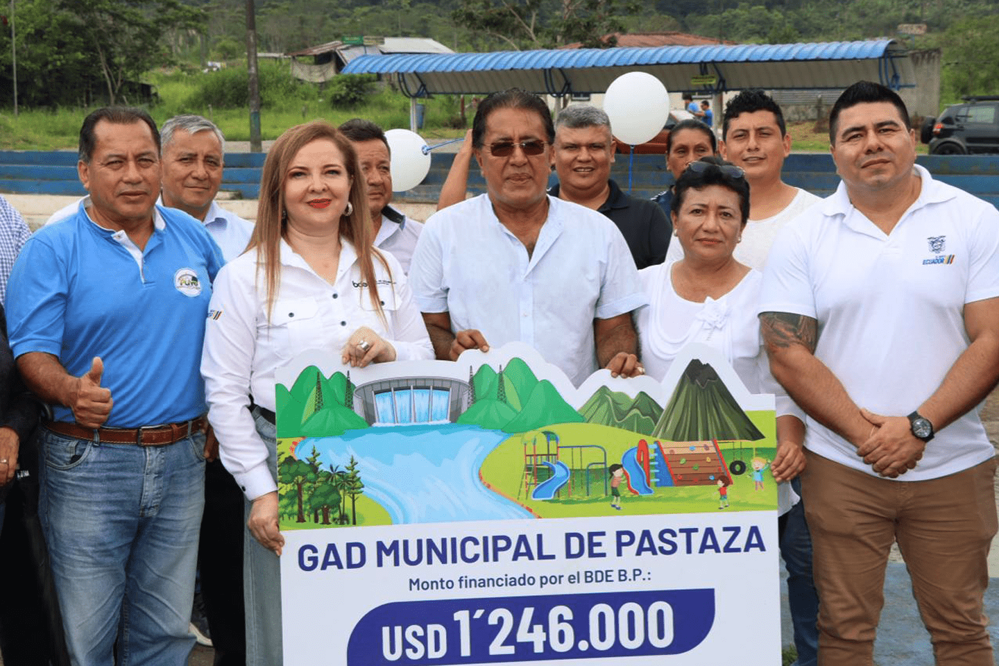 PASTAZA INICIA LA CONSTRUCCIÓN DEL PARQUE URBANO RECREACIONAL, DIQUE DEL RÍO PAMBAY