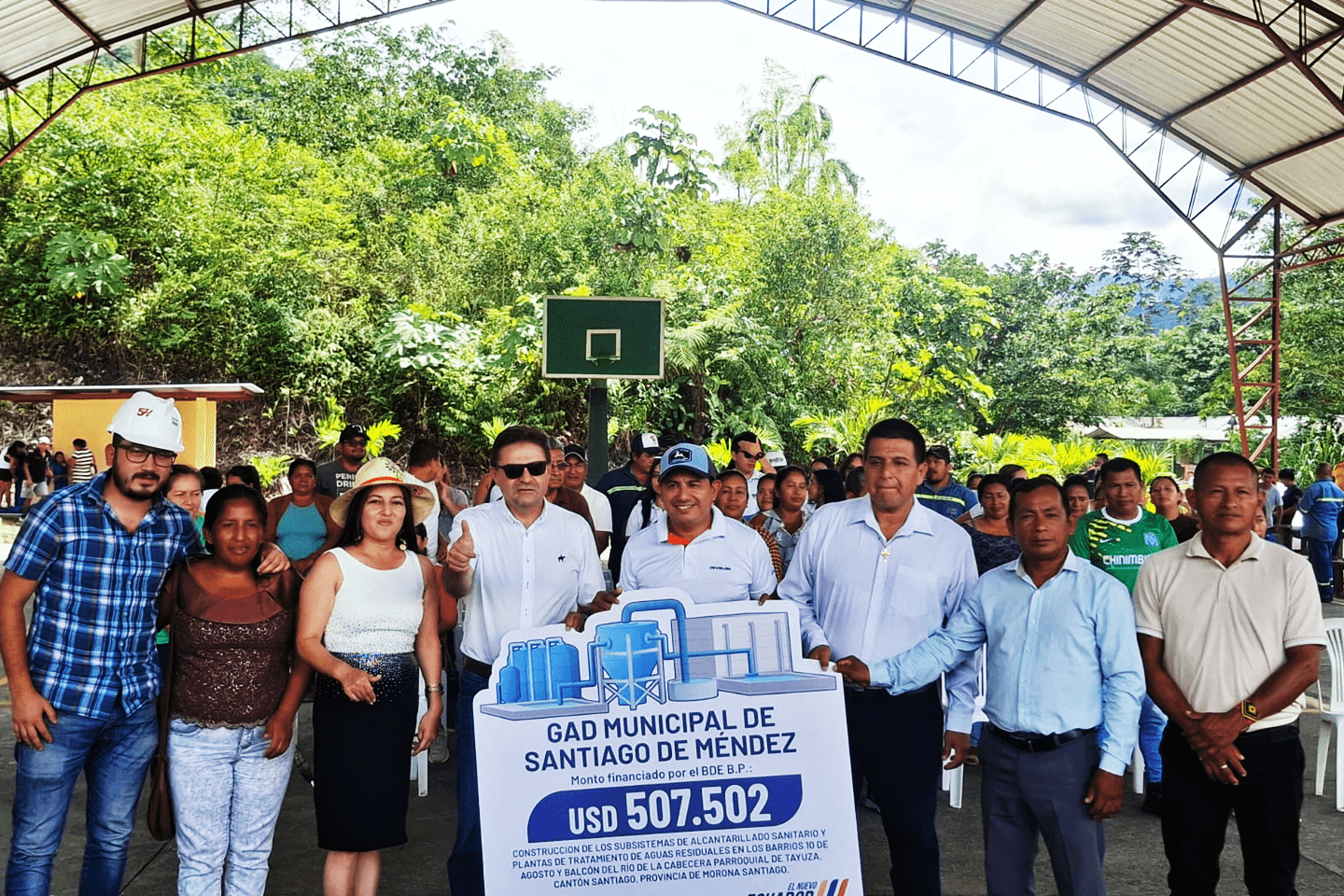 EL BDE B.P. IMPULSA EL DESARROLLO DE MORONA SANTIAGO CON UNA INVERSIÓN SUPERIOR A LOS USD 3.6 MILLONES