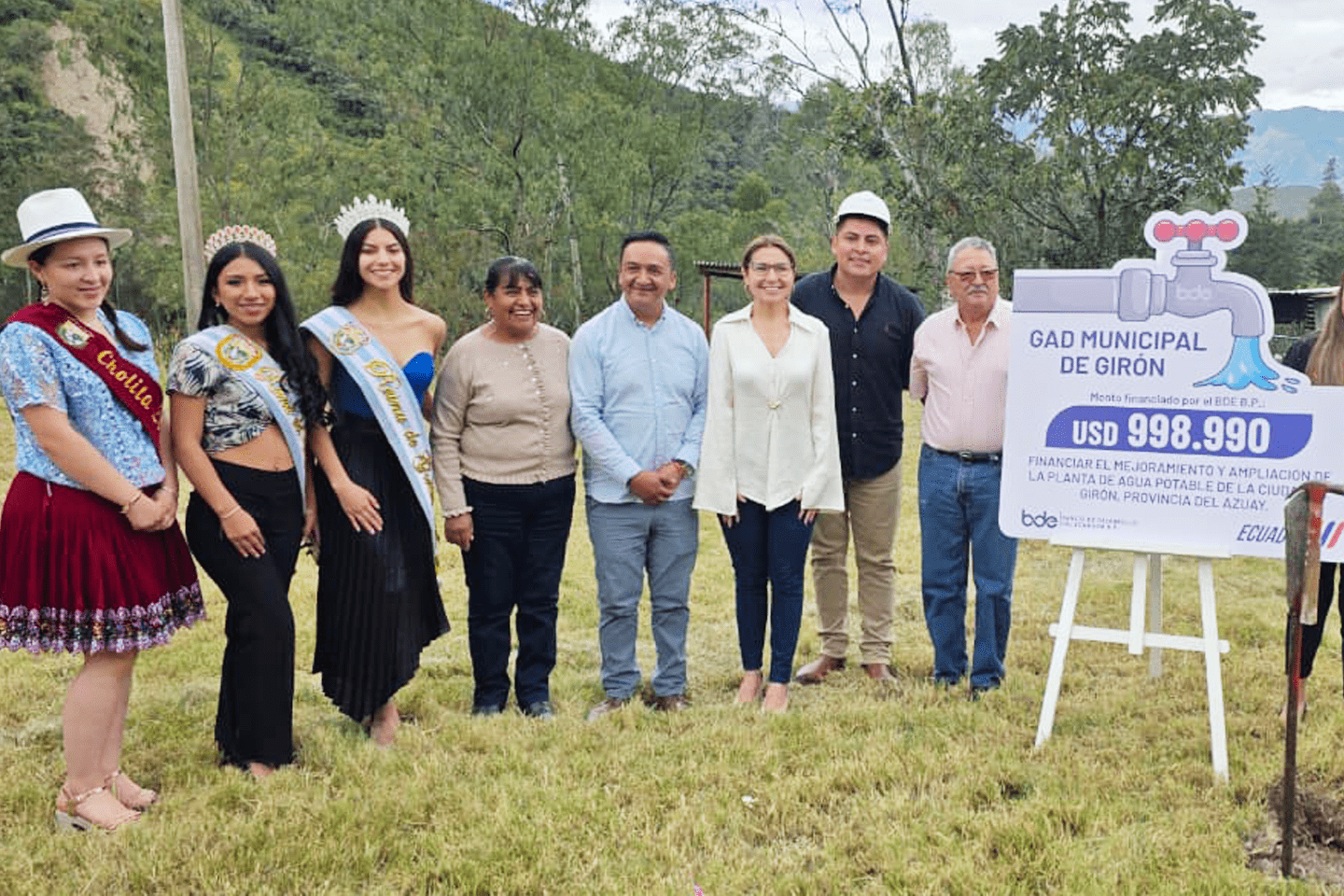 EL BDE B.P. GARANTIZA AGUA POTABLE PARA GIRÓN CON UN FINANCIAMIENTO DE CASI UN MILLÓN DE DÓLARES