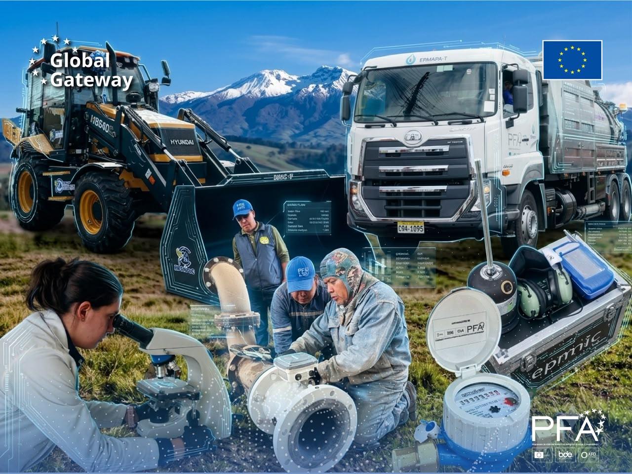 La cooperación que transforma el agua en bienestar para miles de familias ecuatorianas