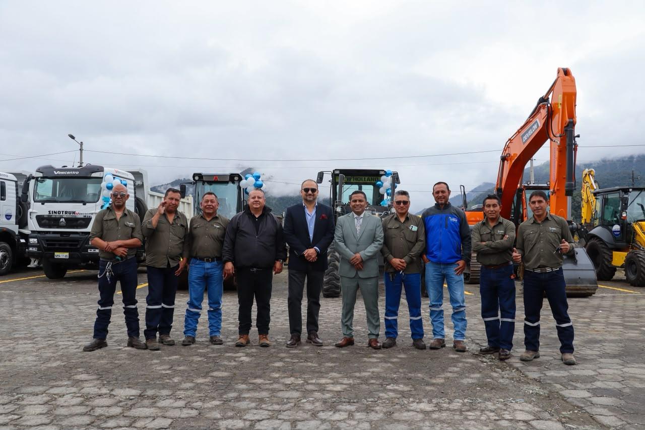 EL BDE B.P. FINANCIA NUEVO EQUIPO CAMINERO PARA EL DESARROLLO VIAL DE QUIJOS
