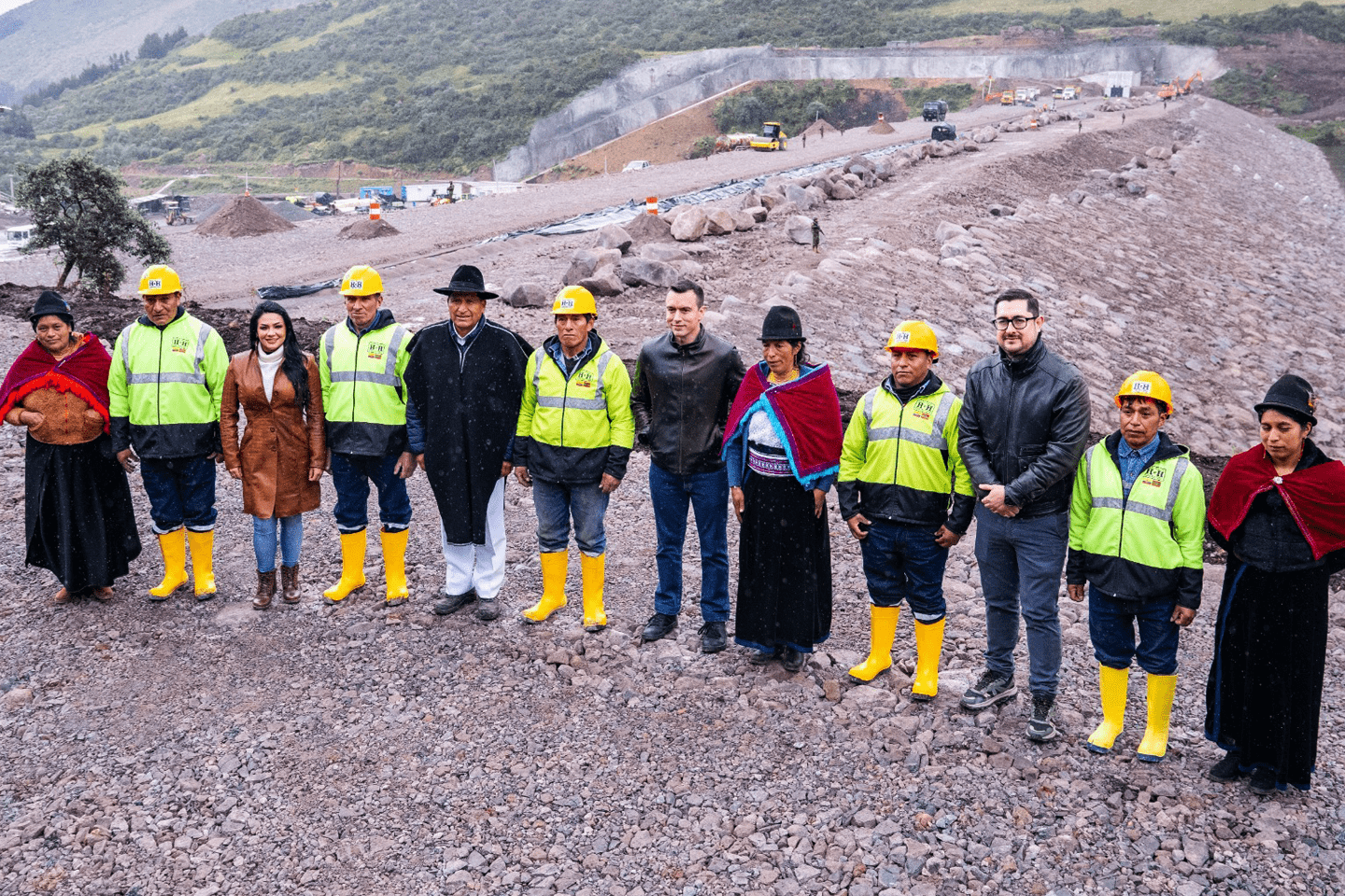 GOBIERNO NACIONAL IMPULSA EL DESARROLLO HÍDRICO DE TUNGURAHUA CON EL EMBALSE CHIQUICAHUA