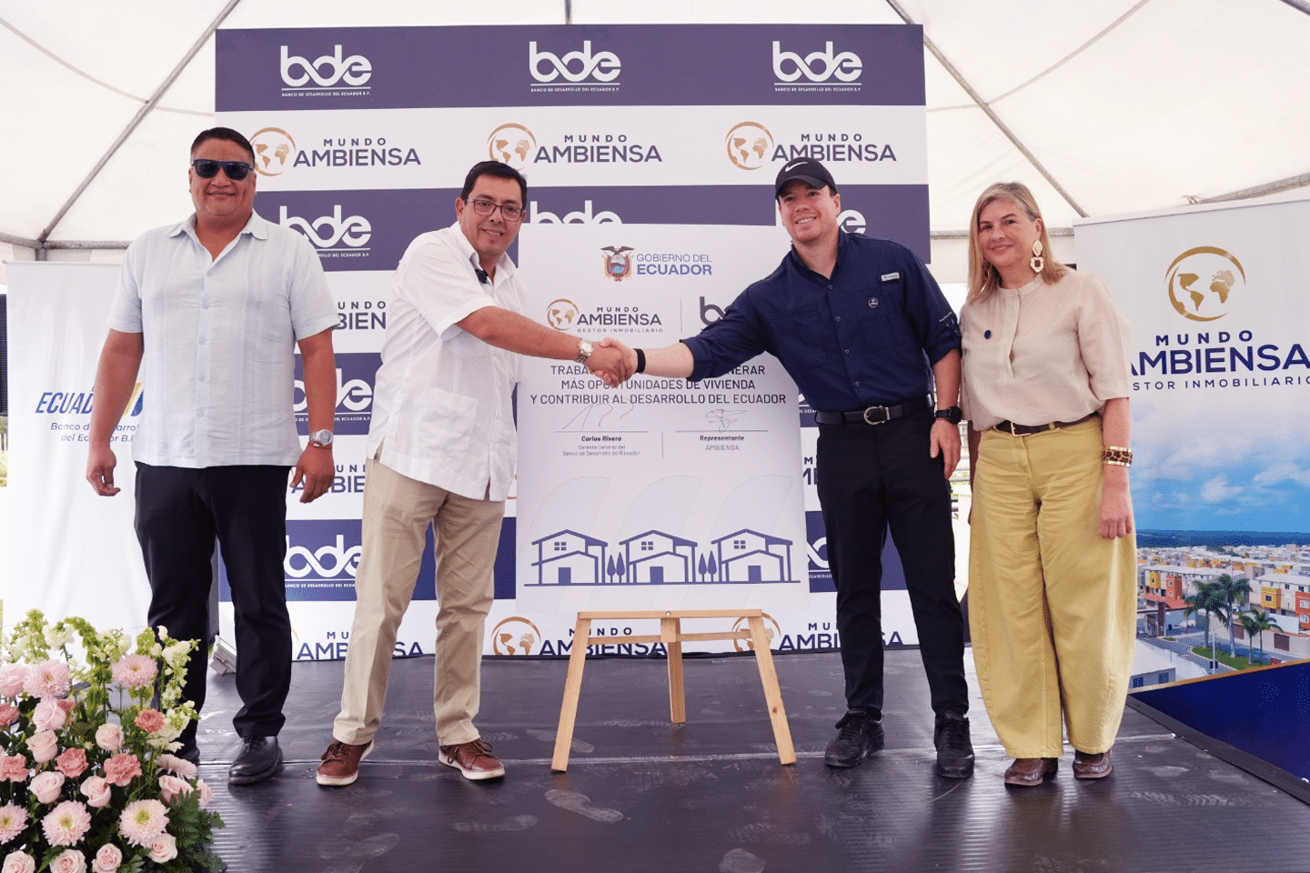 EL BDE B.P. ENTREGA NUEVO FINANCIAMIENTO PARA VIVIENDAS DE INTERÉS SOCIAL EN GUAYAQUIL
