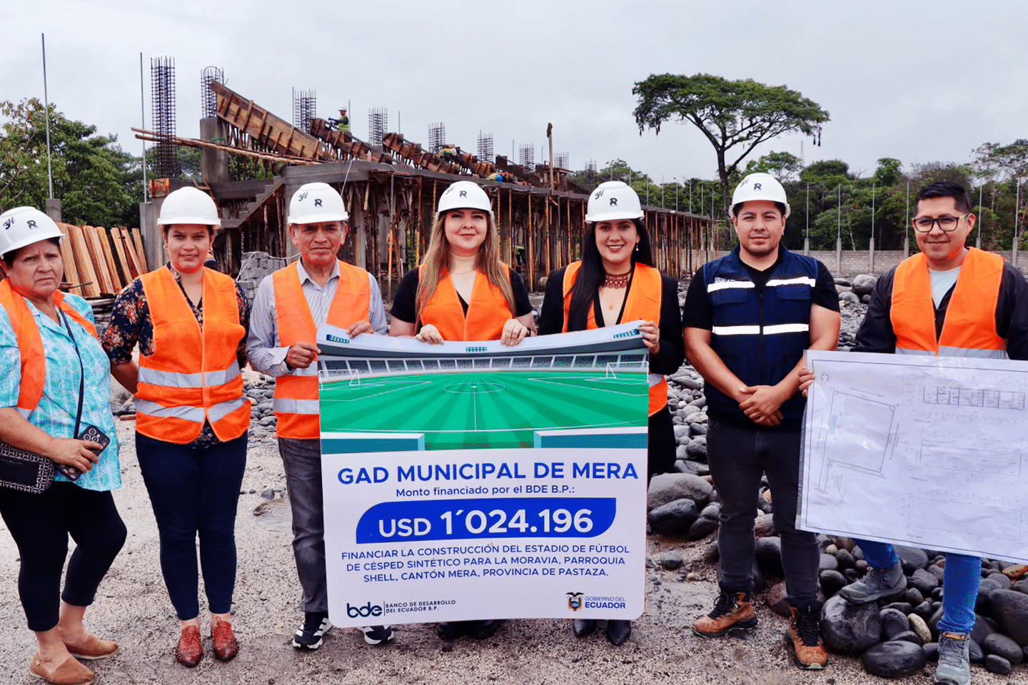 LA CONSTRUCCIÓN DEL ESTADIO DE LA MORAVIA REGISTRA UN AVANCE DEL 60%