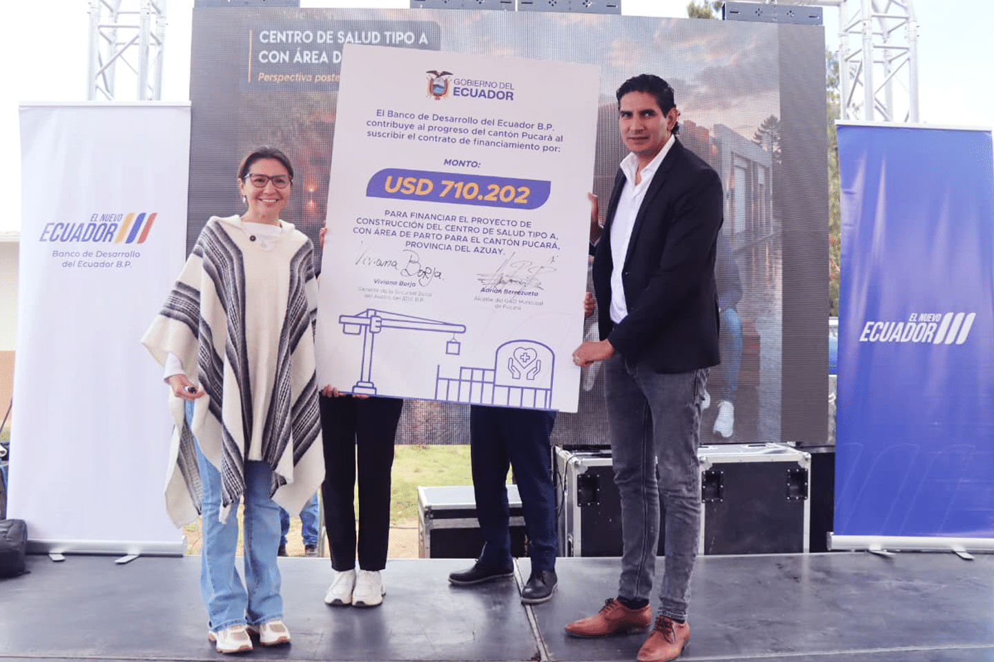 PUCARÁ CONTARÁ CON NUEVO CENTRO DE SALUD GRACIAS A FINANCIAMIENTO DEL BDE B.P.